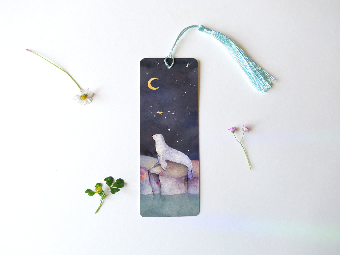 Moonlit Lagoon Bookmark