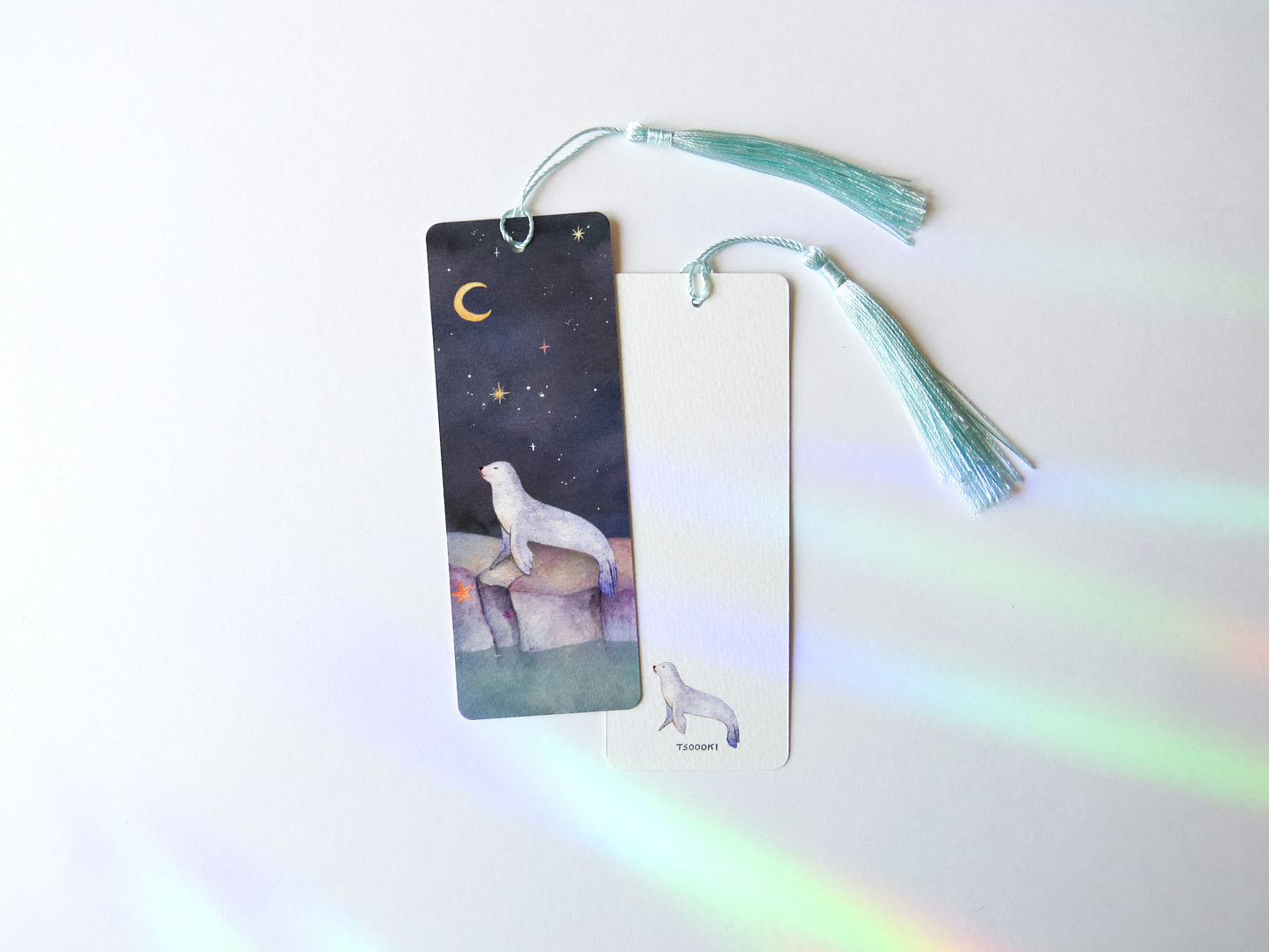 Moonlit Lagoon Bookmark