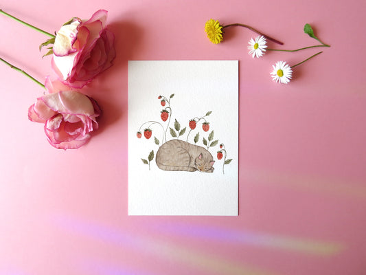 Strawberry Dreams Print