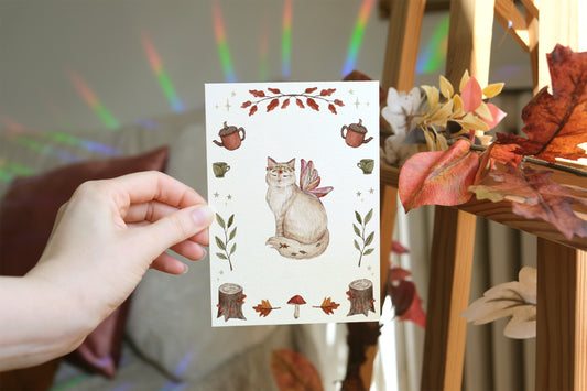 Fairy Cat Print
