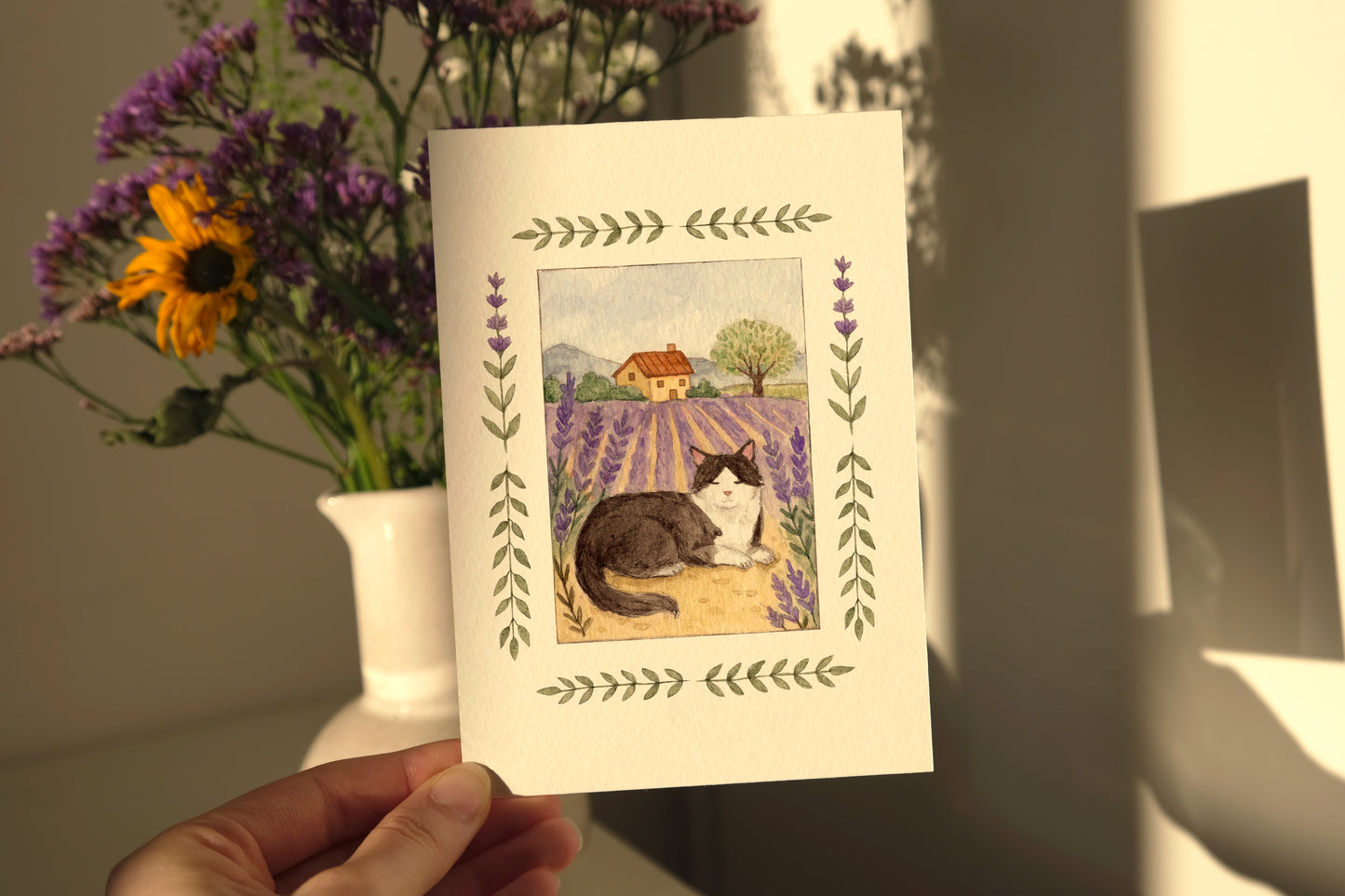 Lavender Fields Print