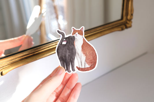Purrfect Pair Sticker