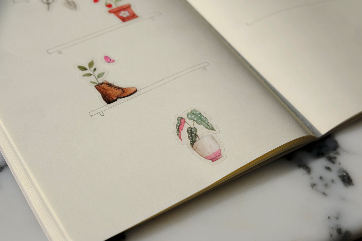 Atelier Fleuriste Sticker Sheet