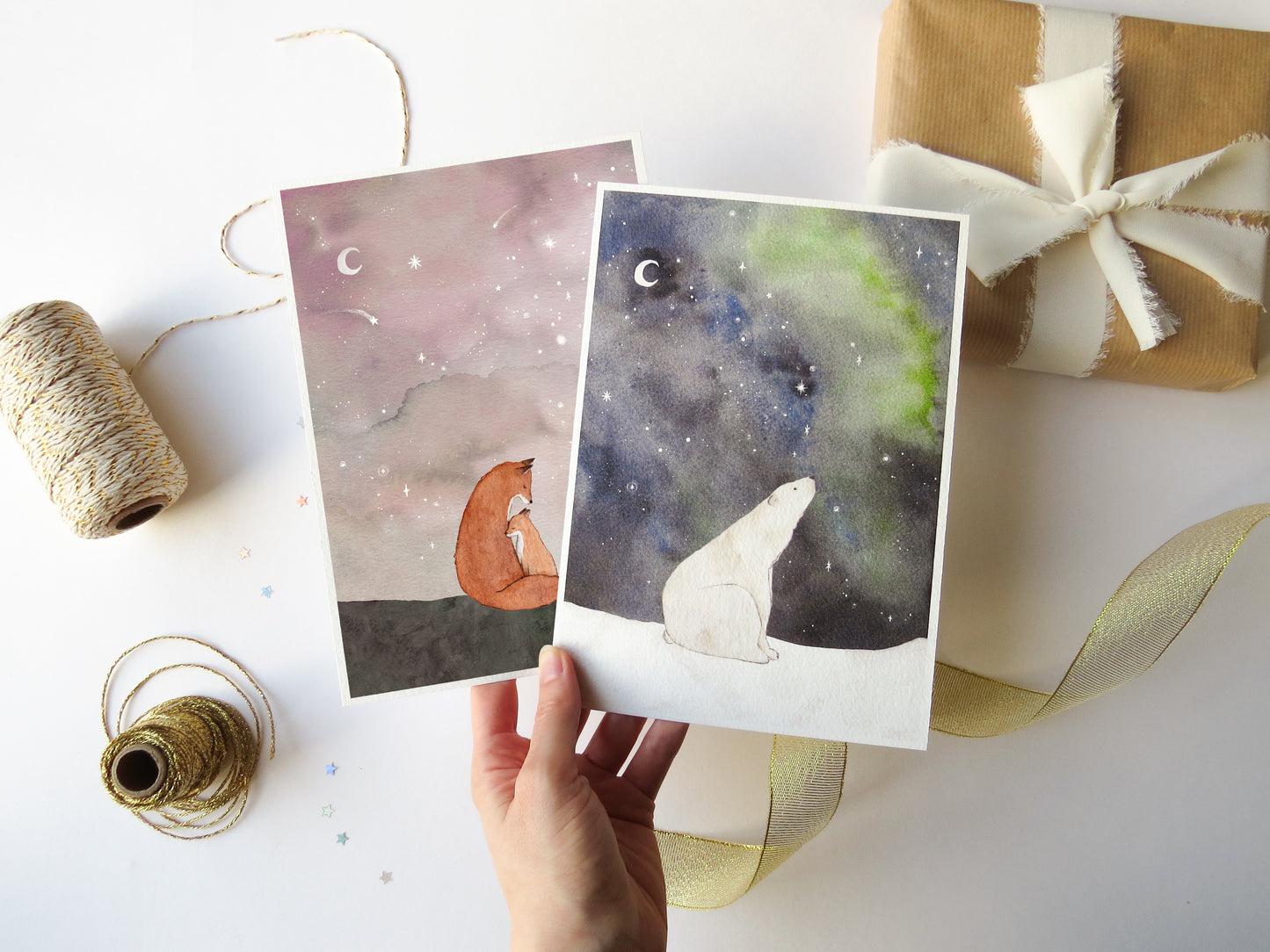 Amethyst Skies Art Print