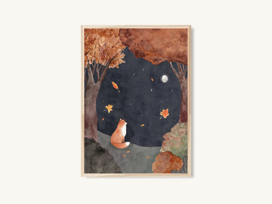 Autumn Forest Art Print