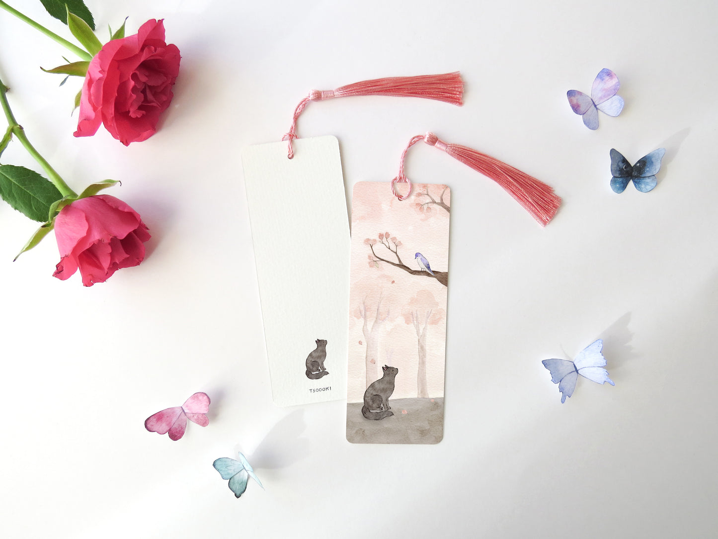 Magnolia Garden Bookmark