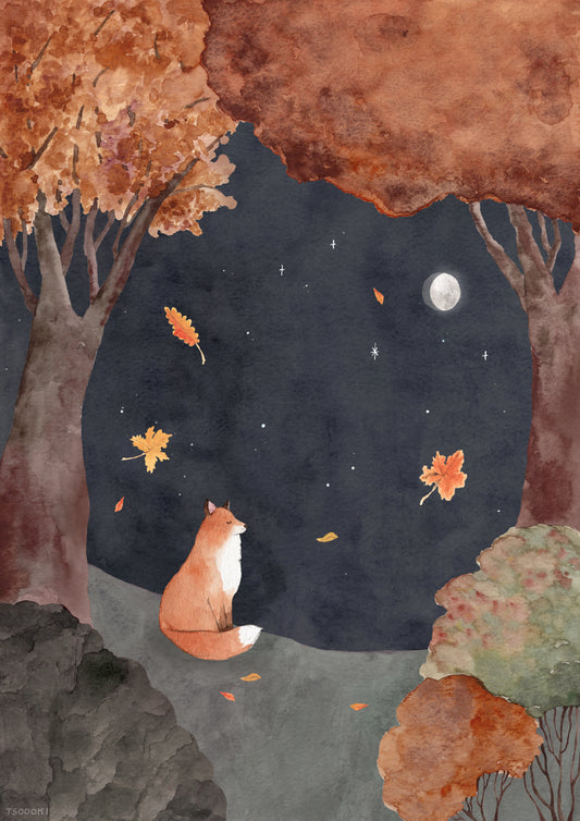 Autumn Forest Art Print