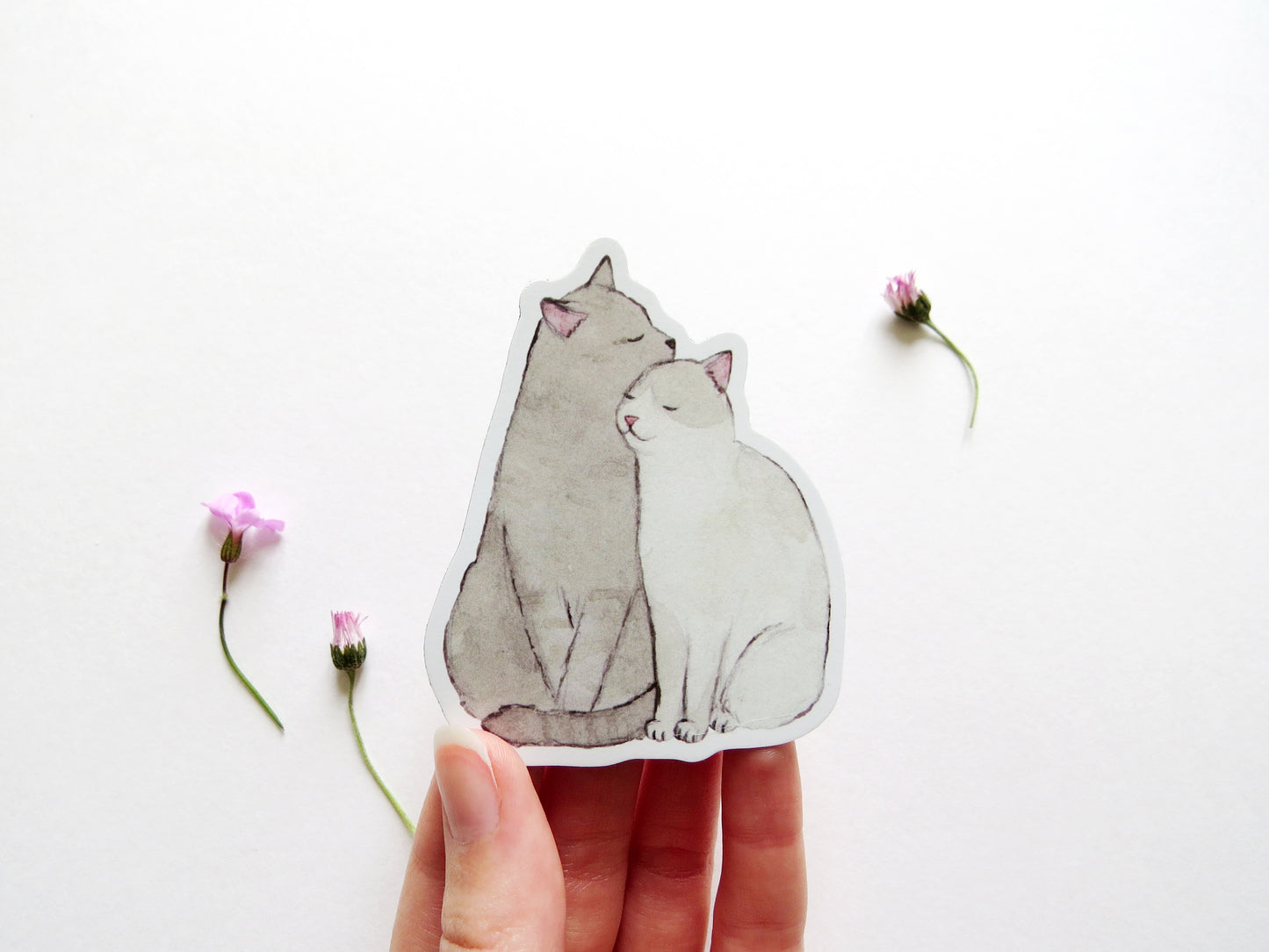 Feline Love Magnet