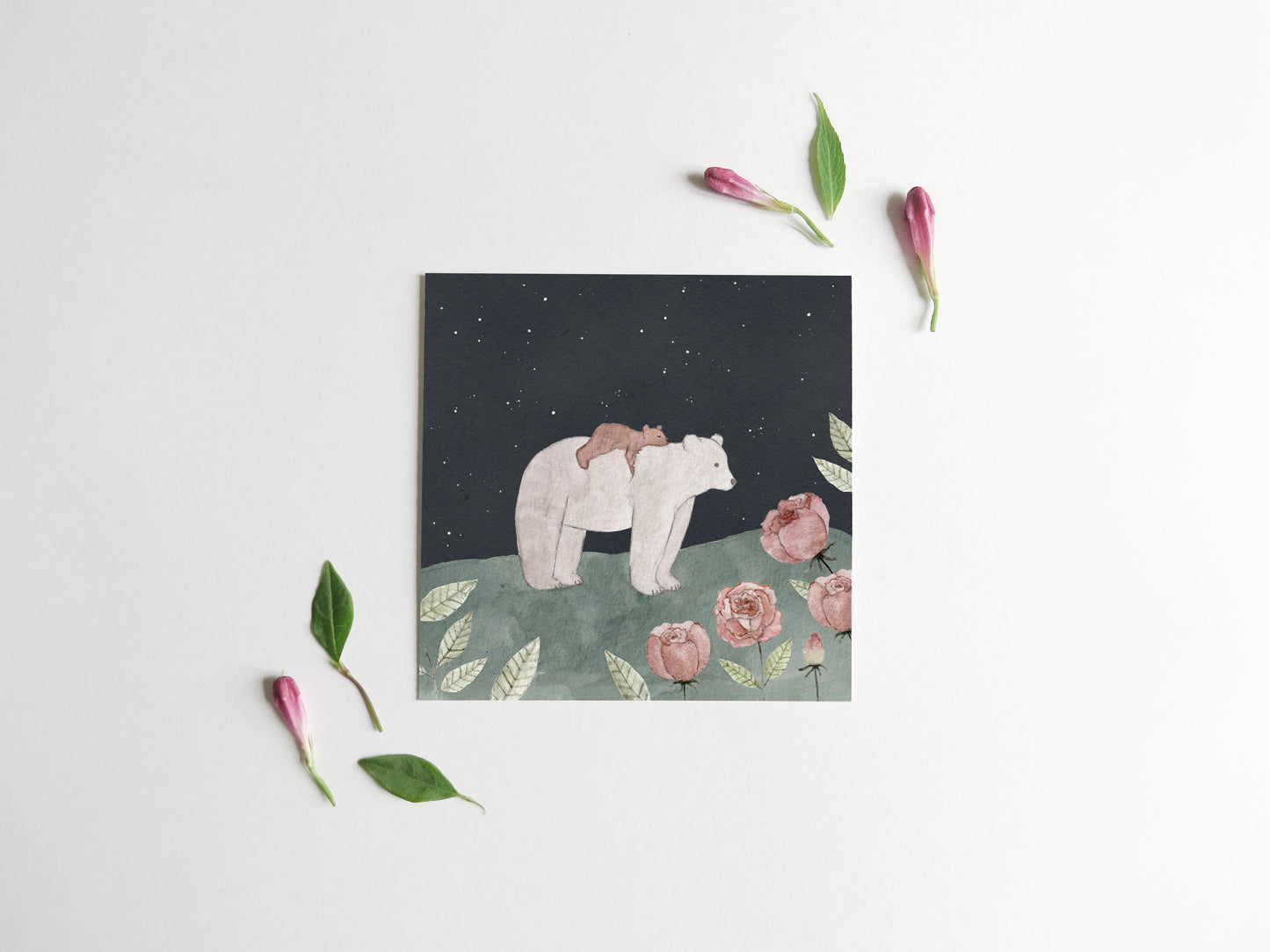 Maman Ours Impression Artistique