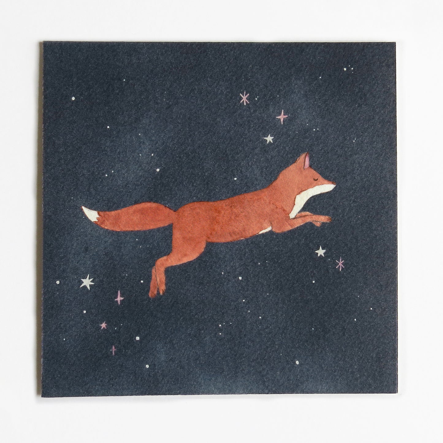Galactic Fox Art Print