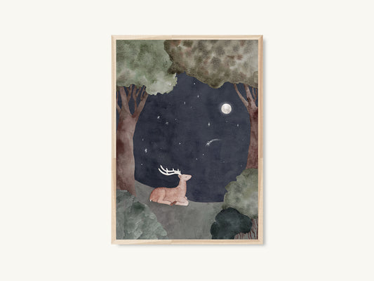 Summer Forest Art Print