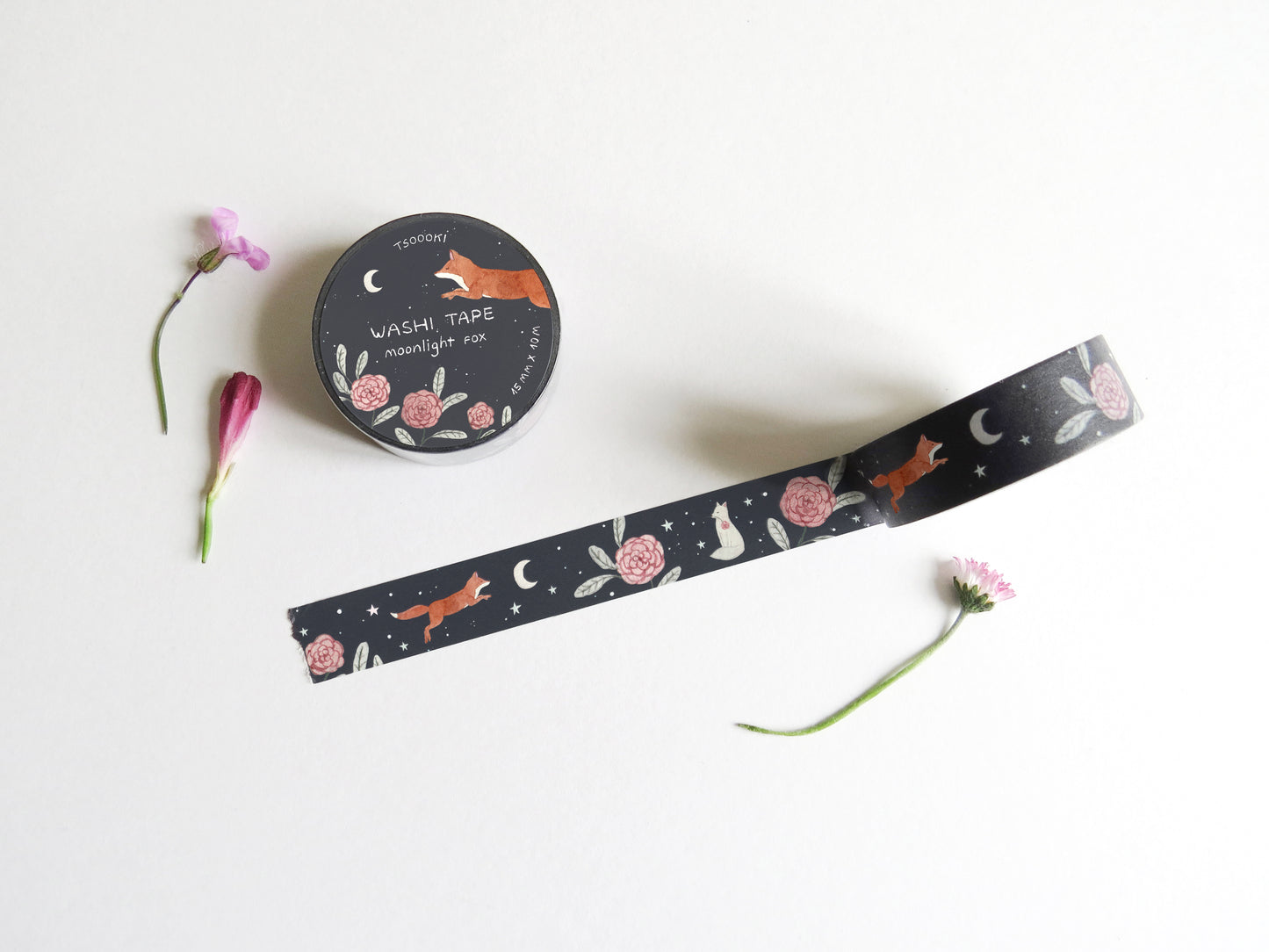 Moonlight Fox Washi Tape