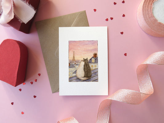 Parisian Sunset Print