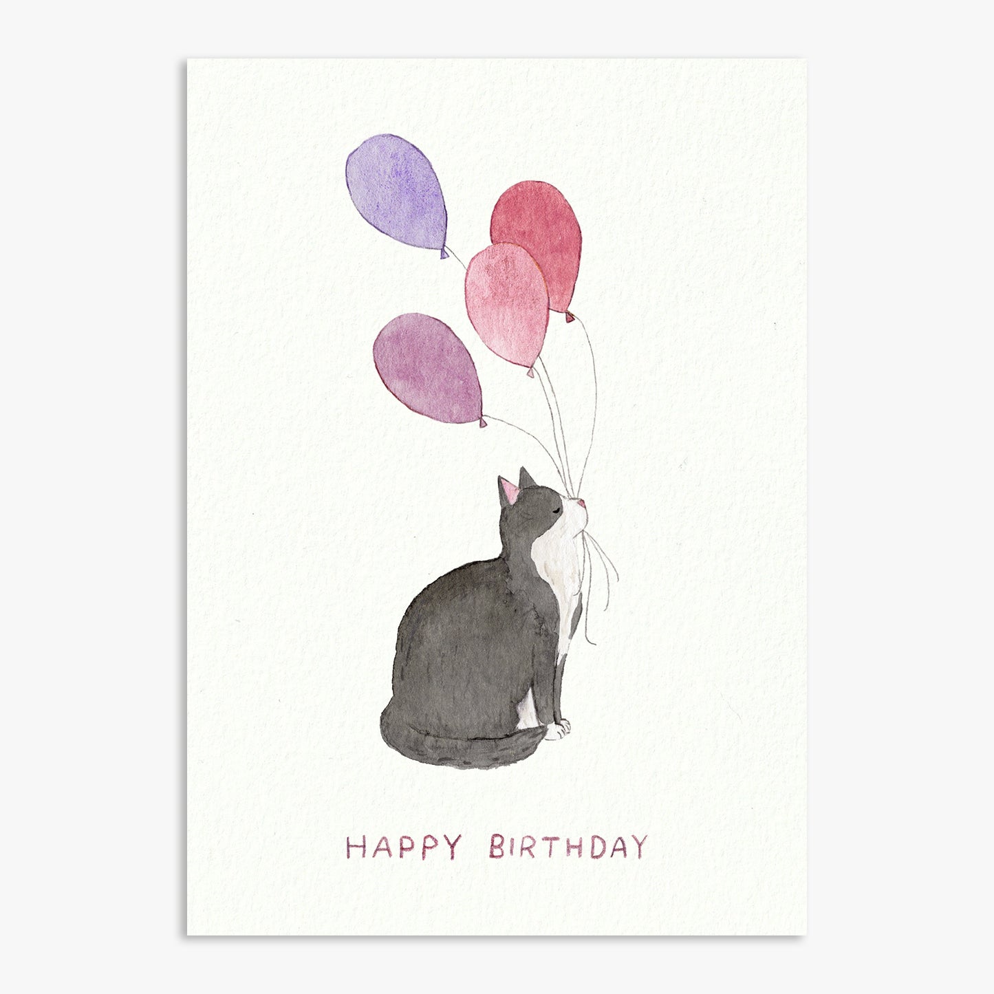 Birthday Cat Print