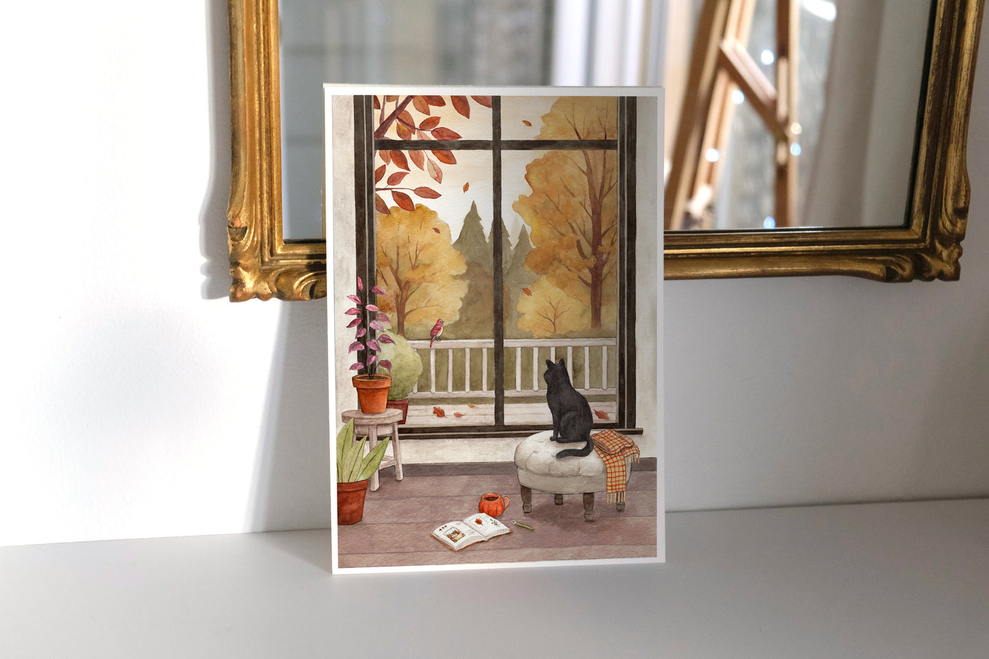 Autumn Morning Art Print
