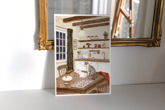 Cozy Kitchen Art Print