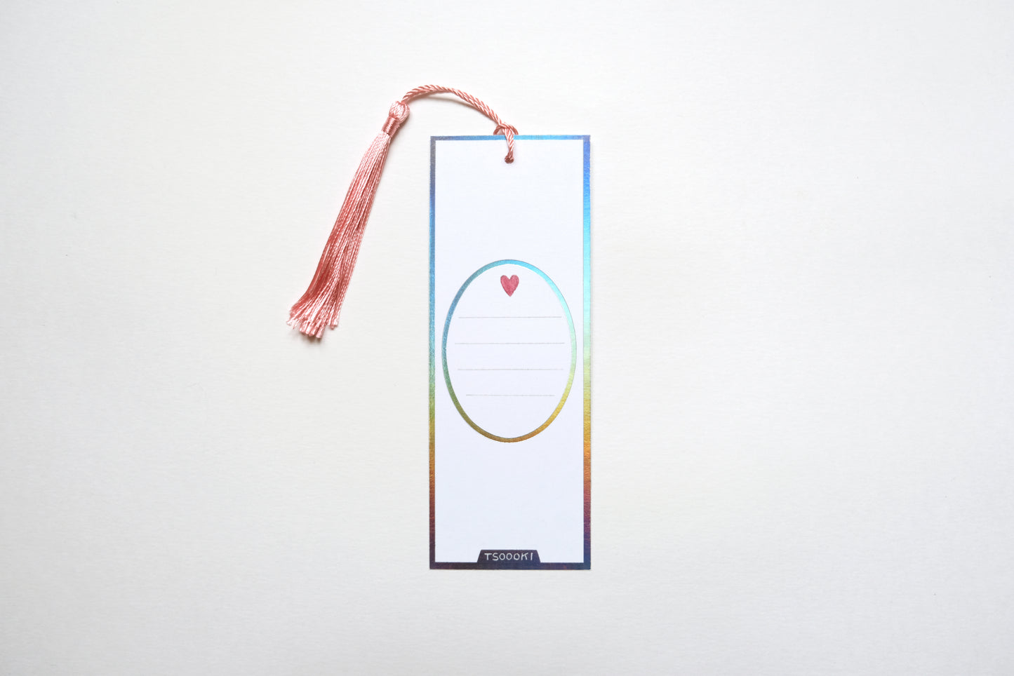 Feline Love Holographic Bookmark