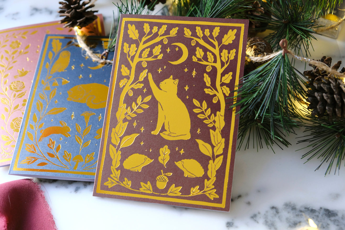 Beneath the Oak Tree Card