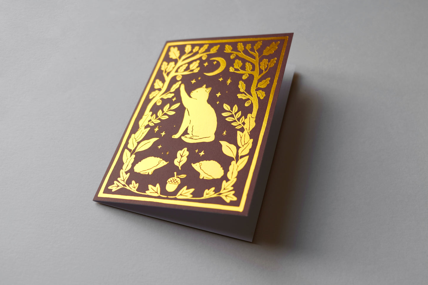 Beneath the Oak Tree Card