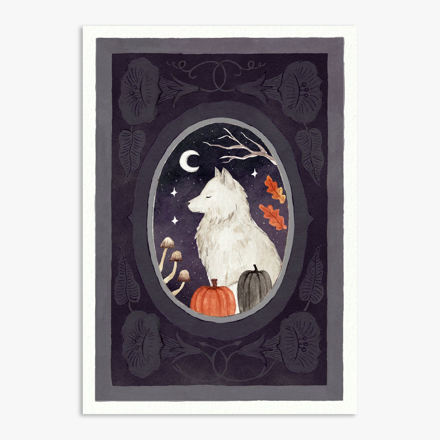 Fairytale Wolf Print