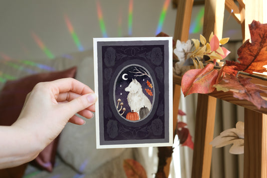 Fairytale Wolf Print