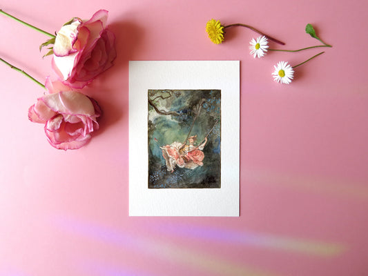 The Cat Swing Print