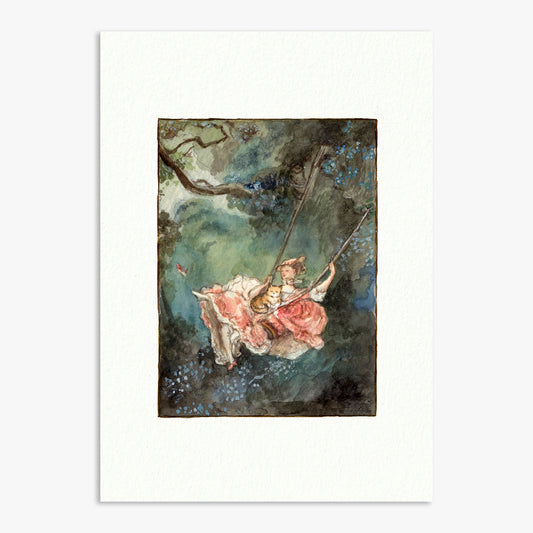 The Cat Swing Print