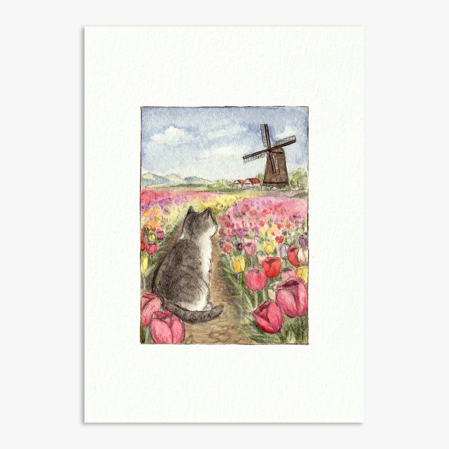 Tulip Fields Print
