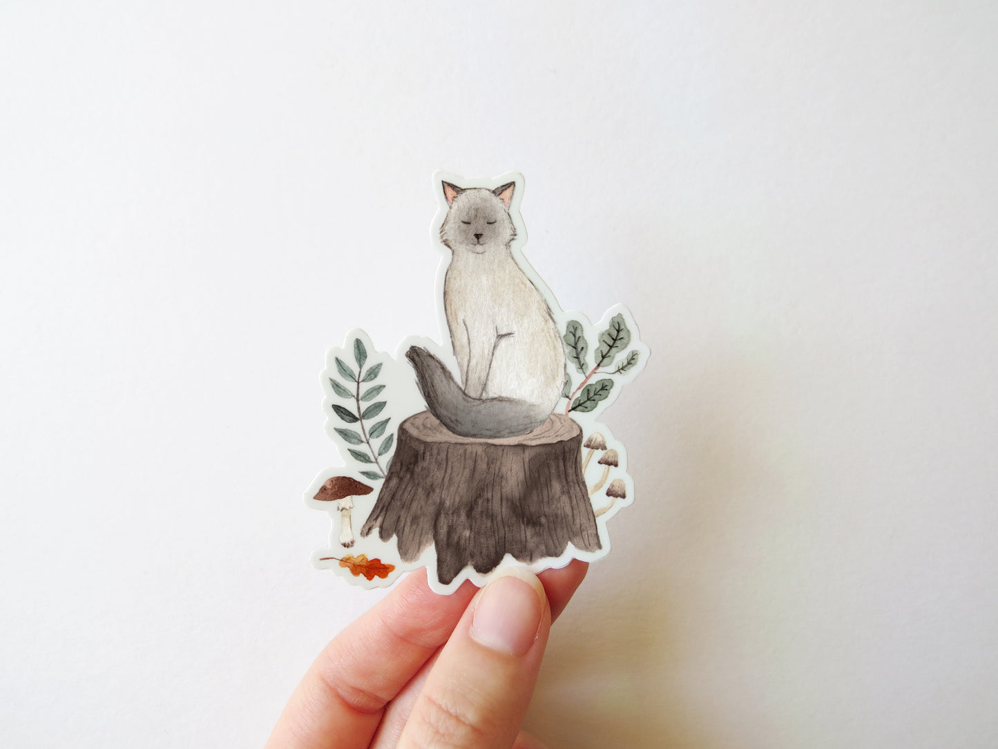 Forest Feline Sticker