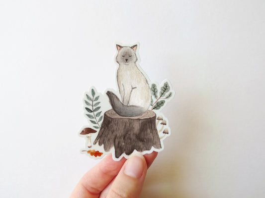 Forest Feline Sticker