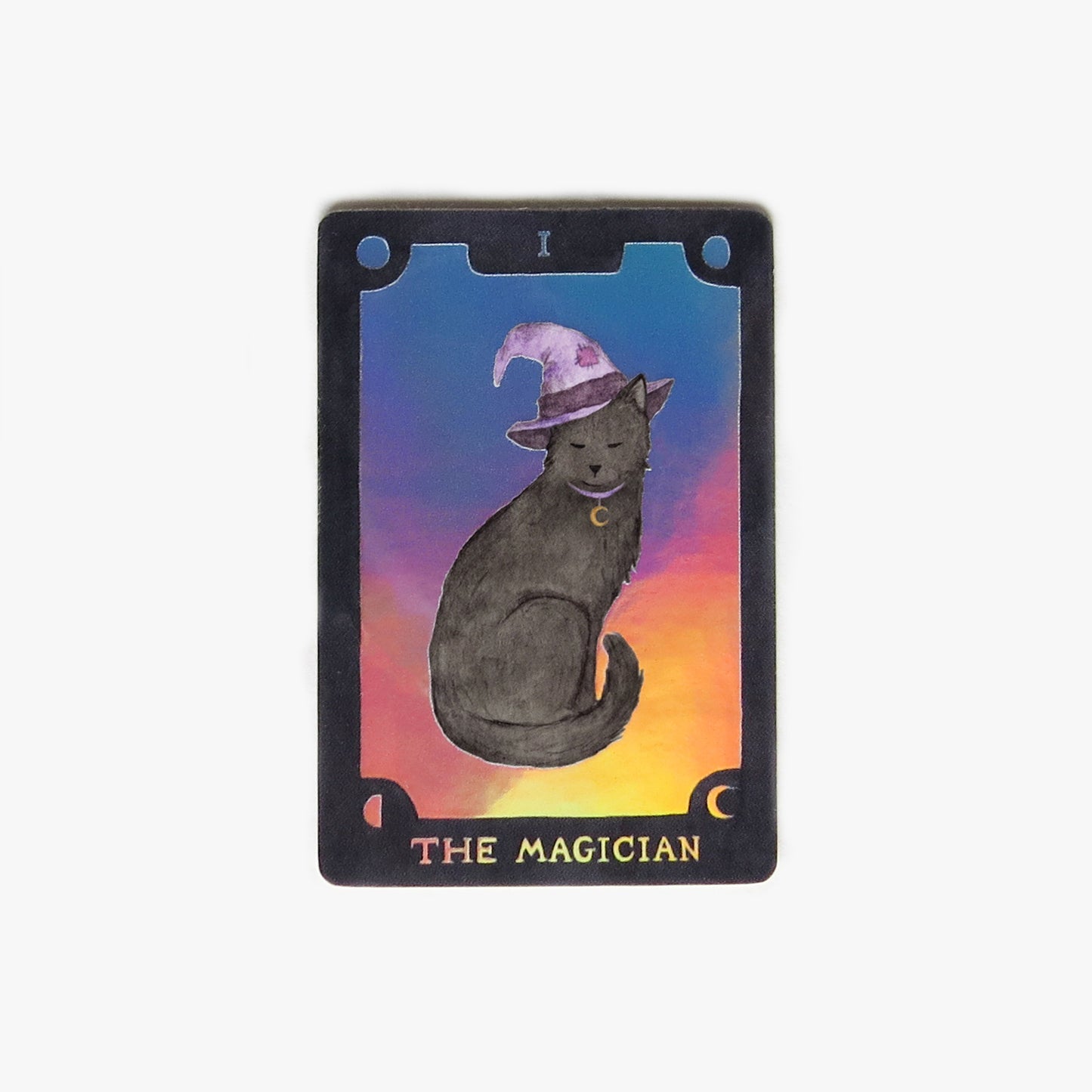 Tarot Card Holographic Sticker