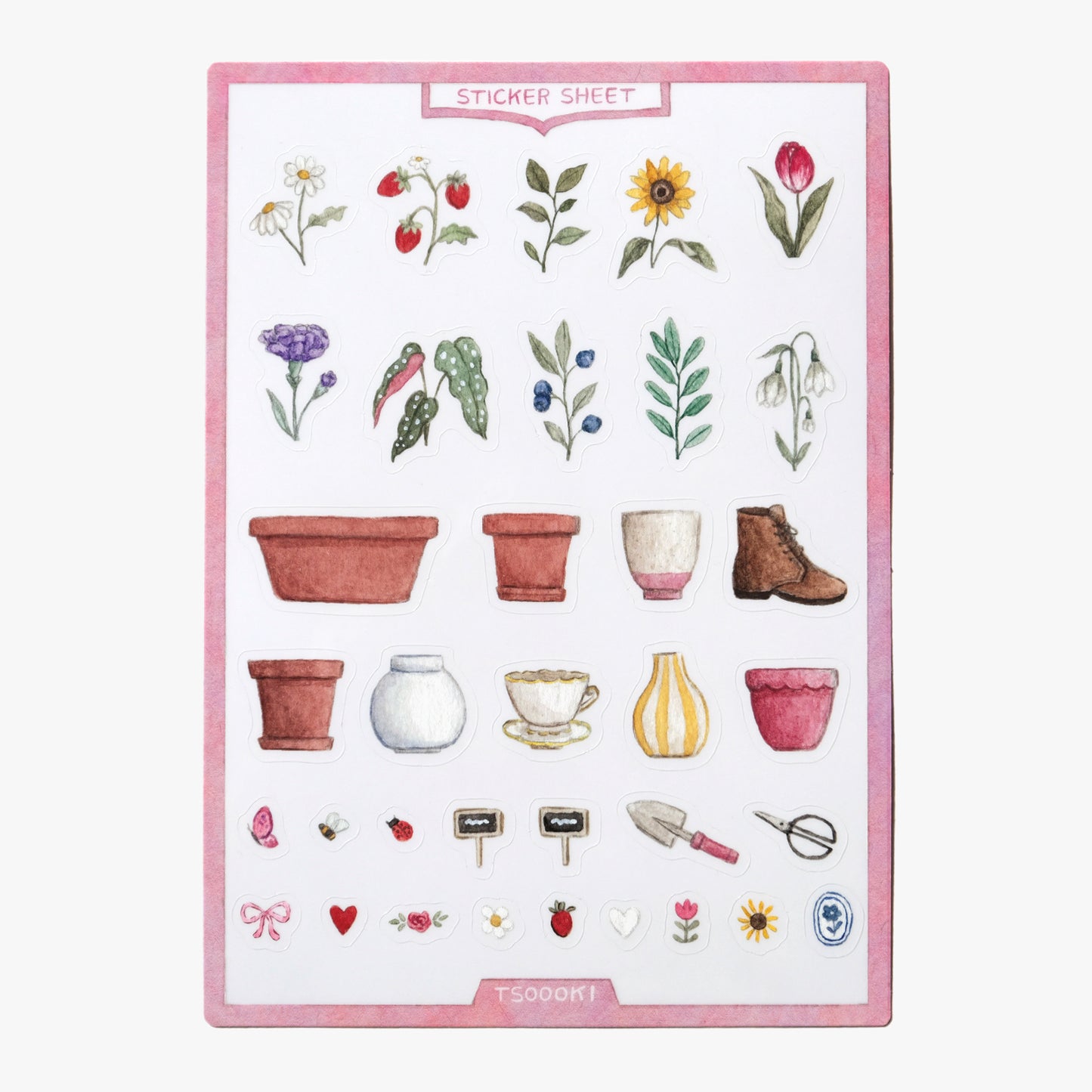 Atelier Fleuriste Sticker Sheet