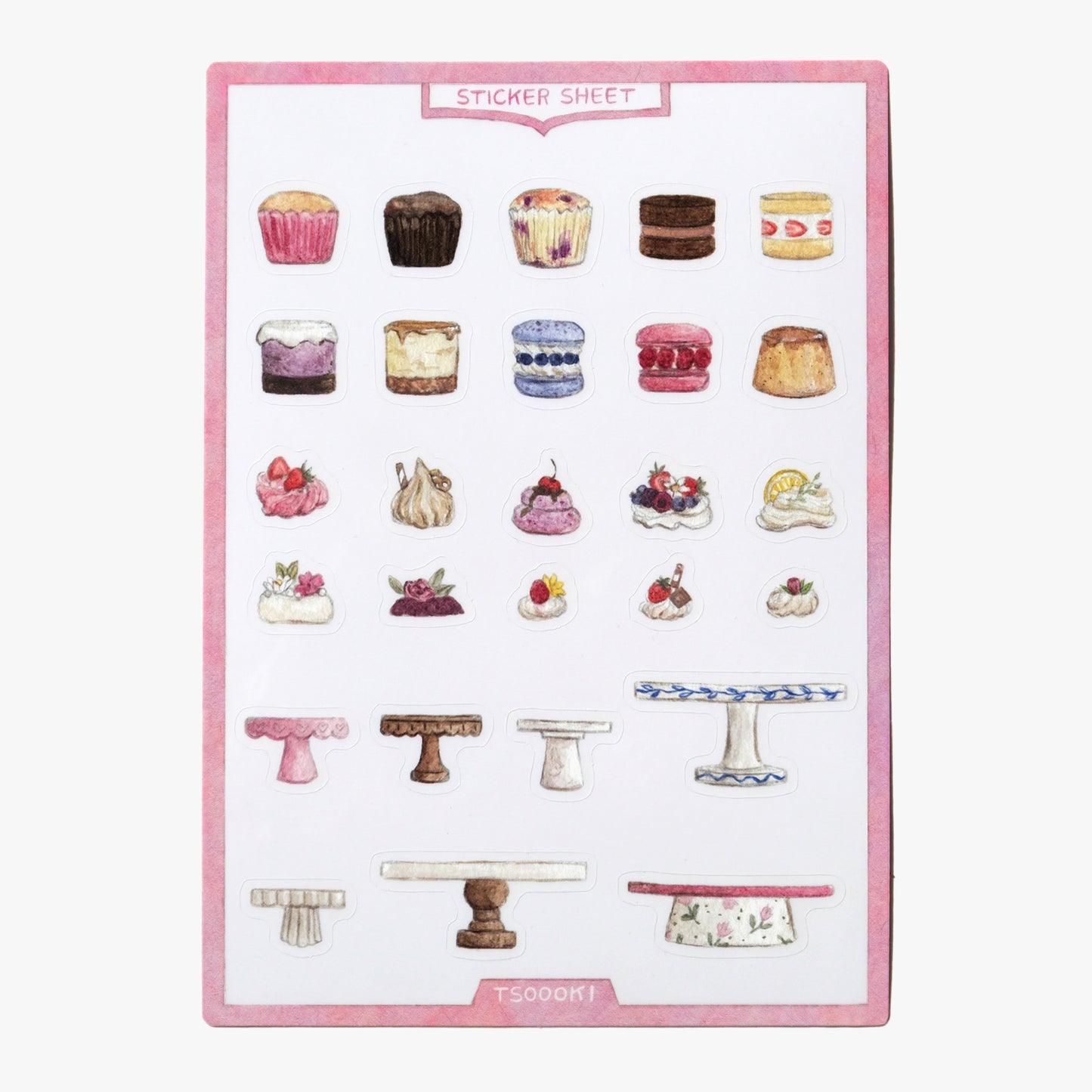 Atelier pâtisserie Sticker Sheet