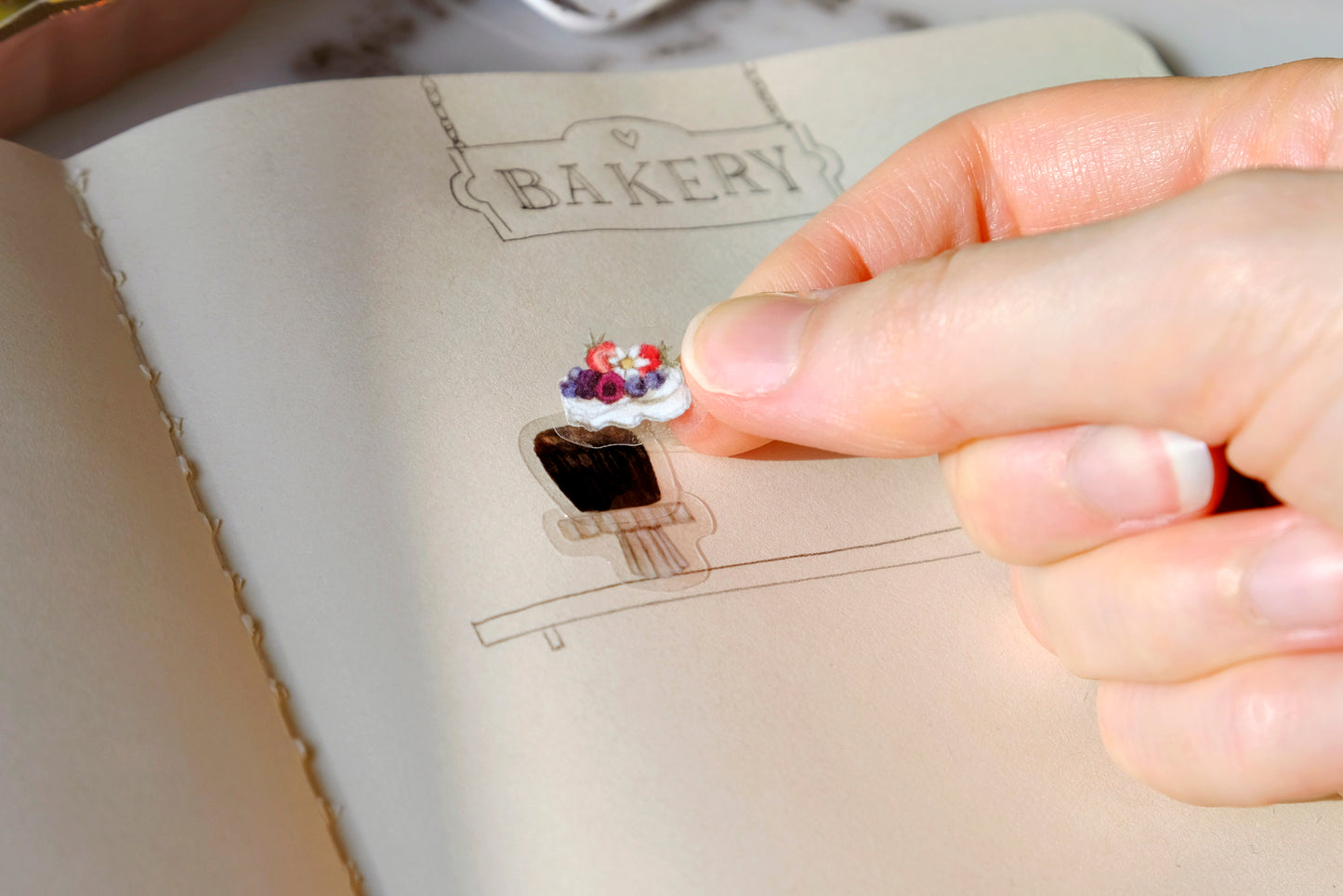 Atelier pâtisserie Sticker Sheet