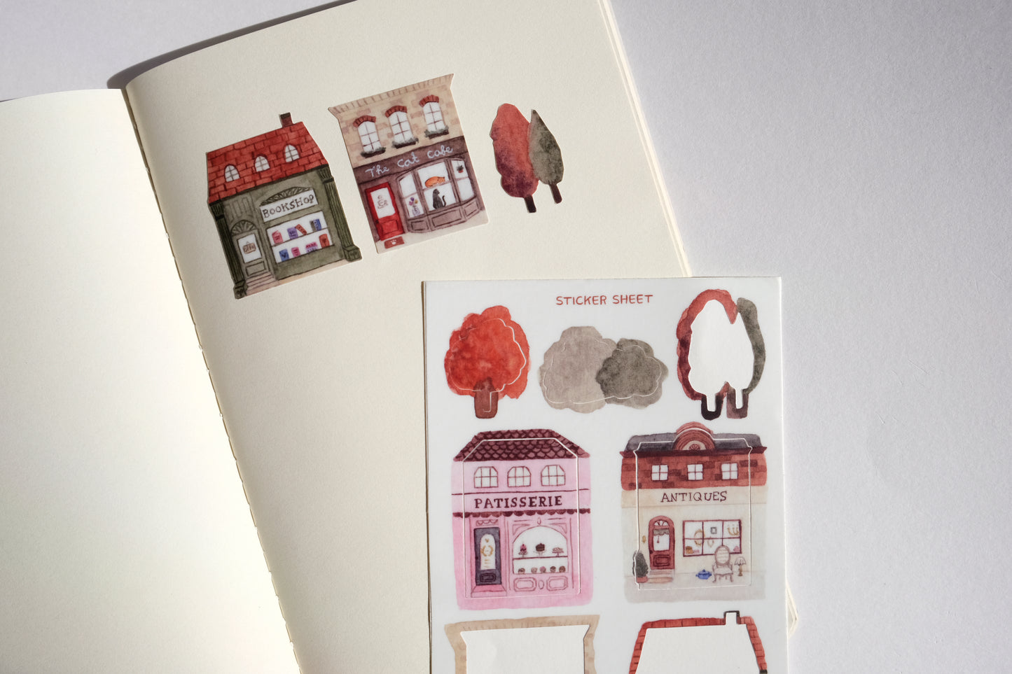 Tiny Shops Sticker Sheet