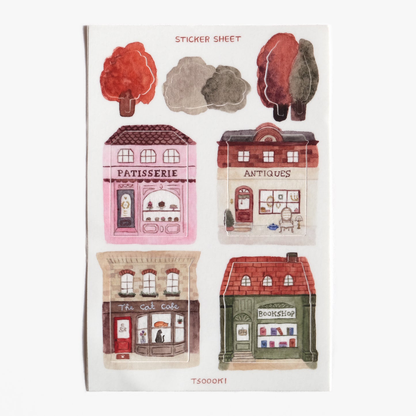 Tiny Shops Sticker Sheet