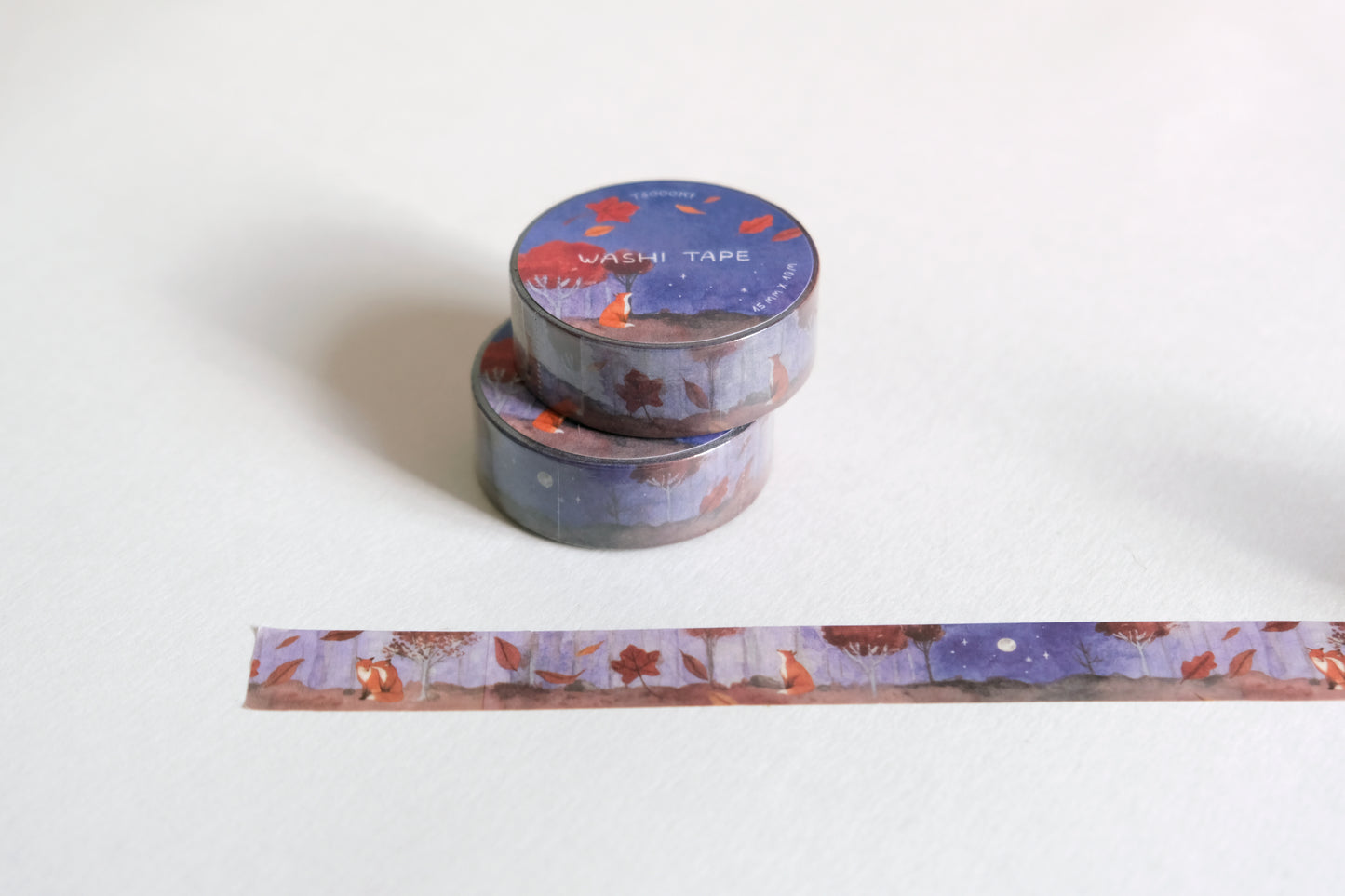 Washi Tape Forêt en Automne