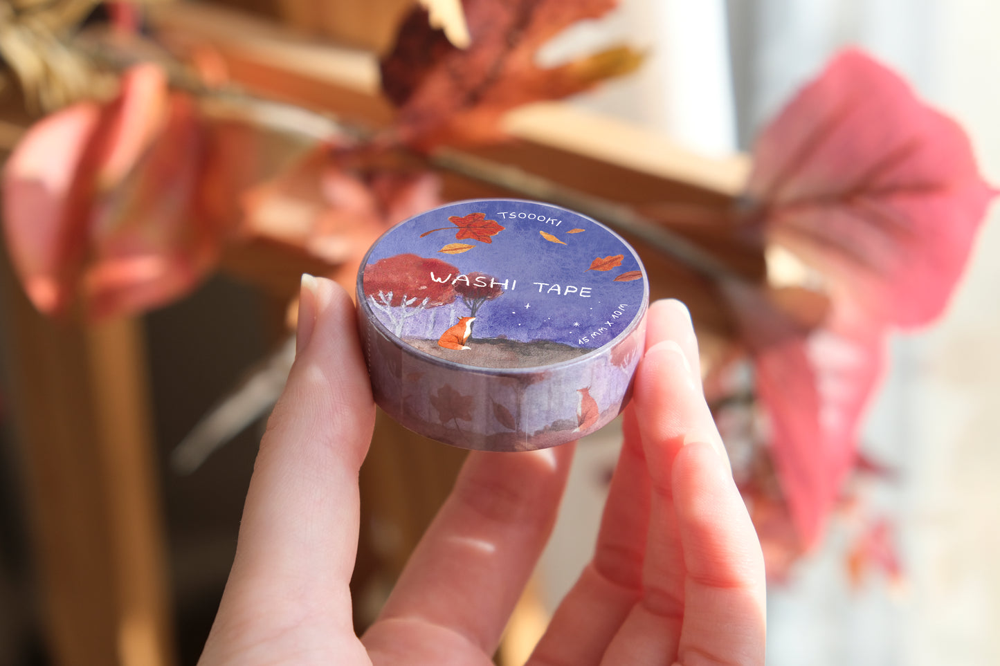 Washi Tape Forêt en Automne