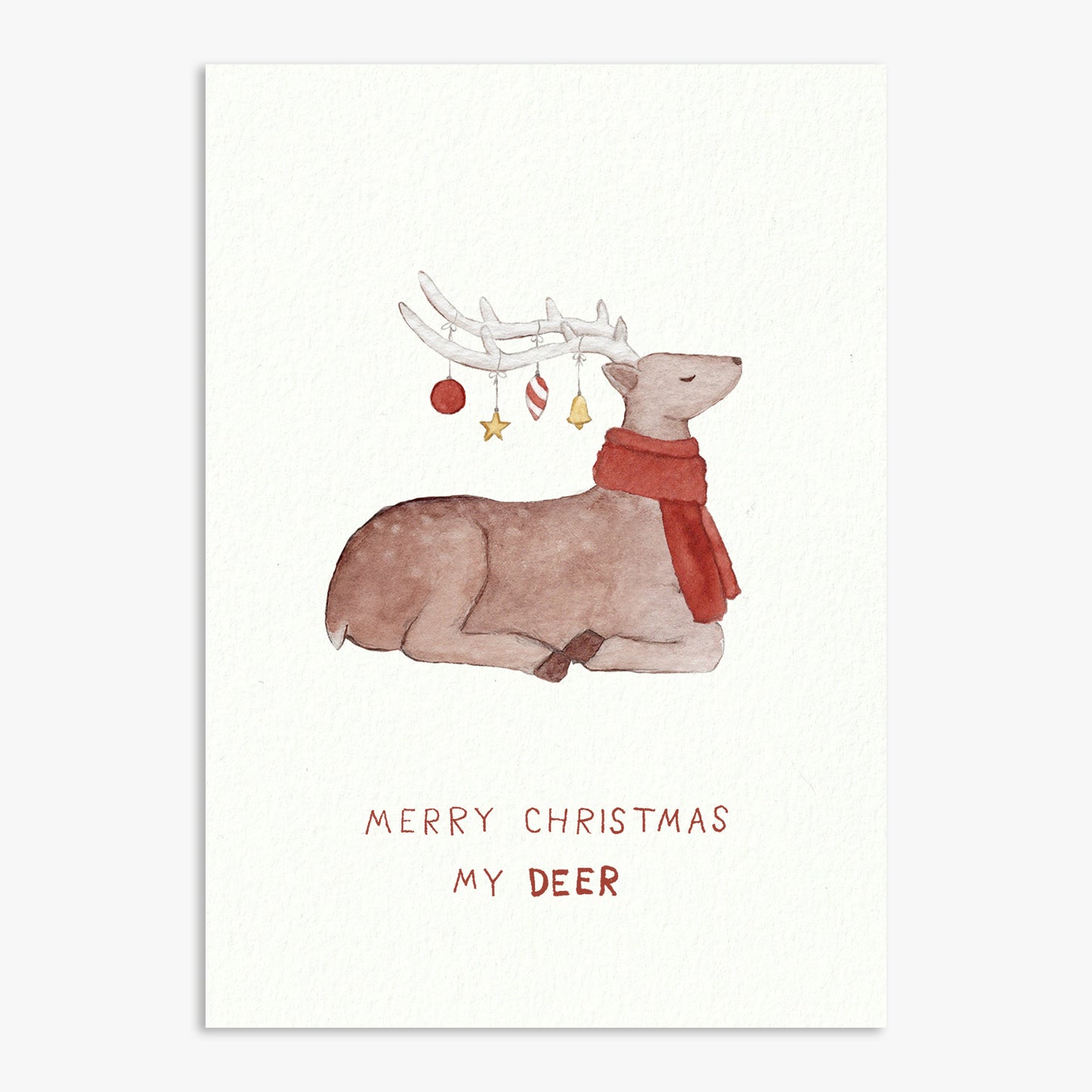 Merry Christmas My Deer Impression Artistique
