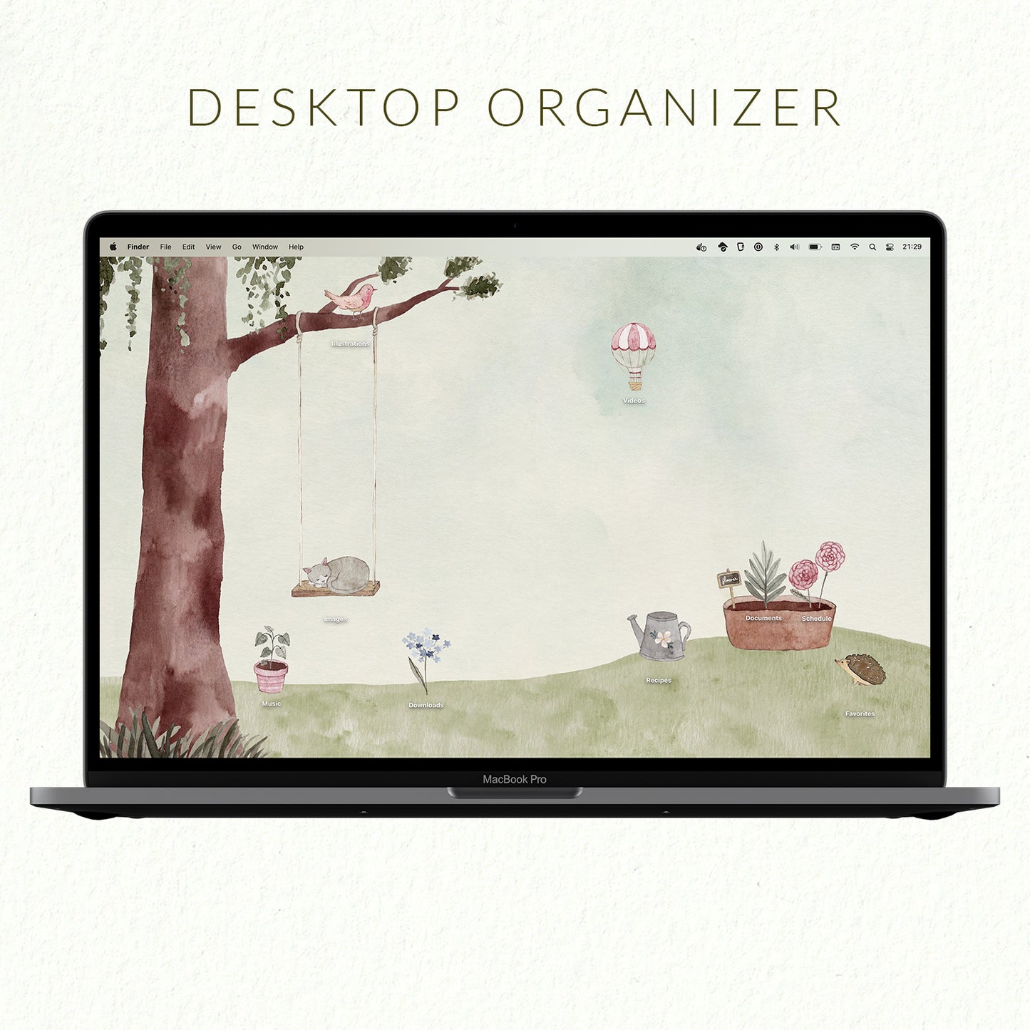 Garden Desktop Organizer