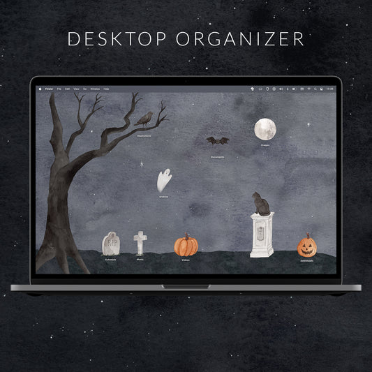 Graveyard Desktop Organizer