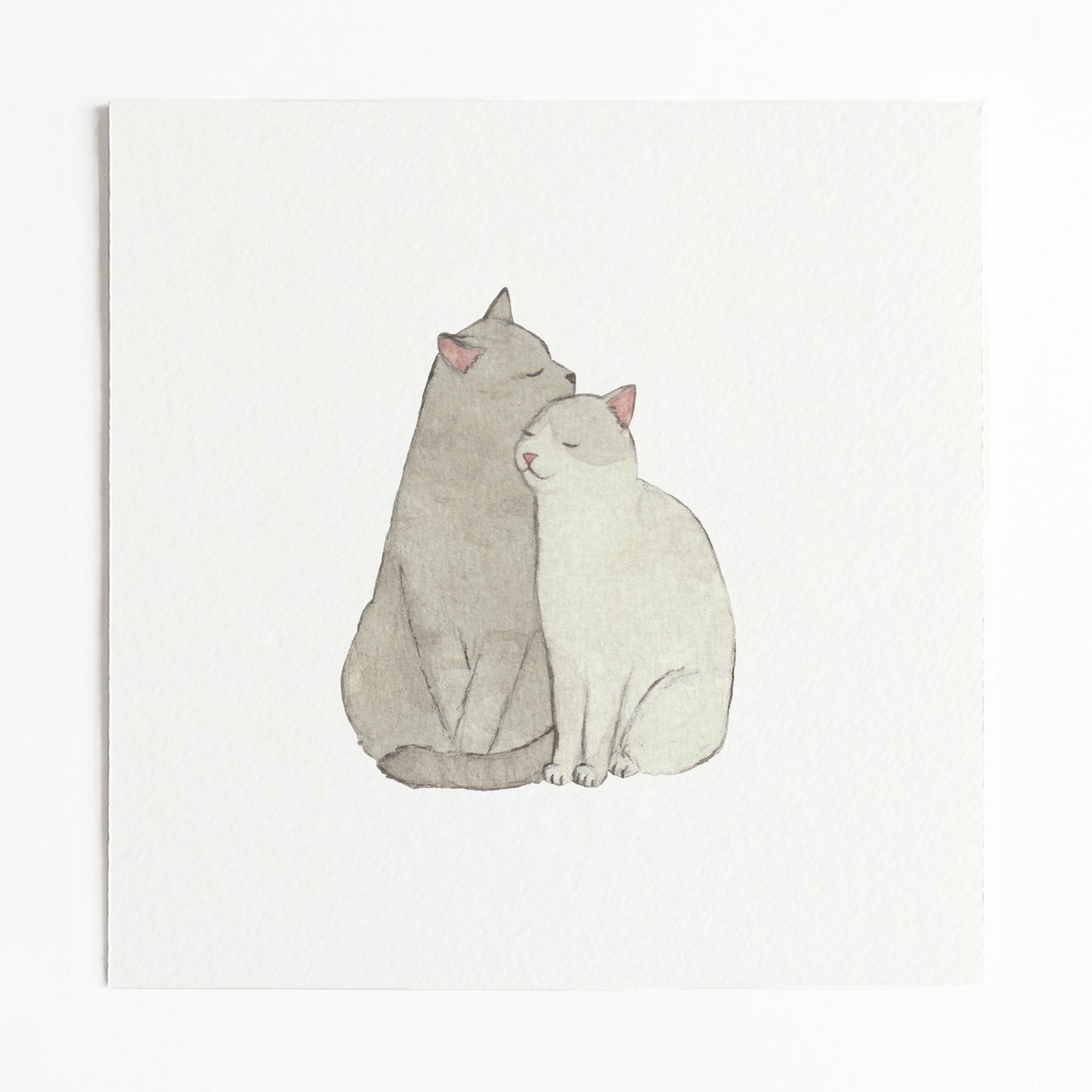 Feline Love Art Print