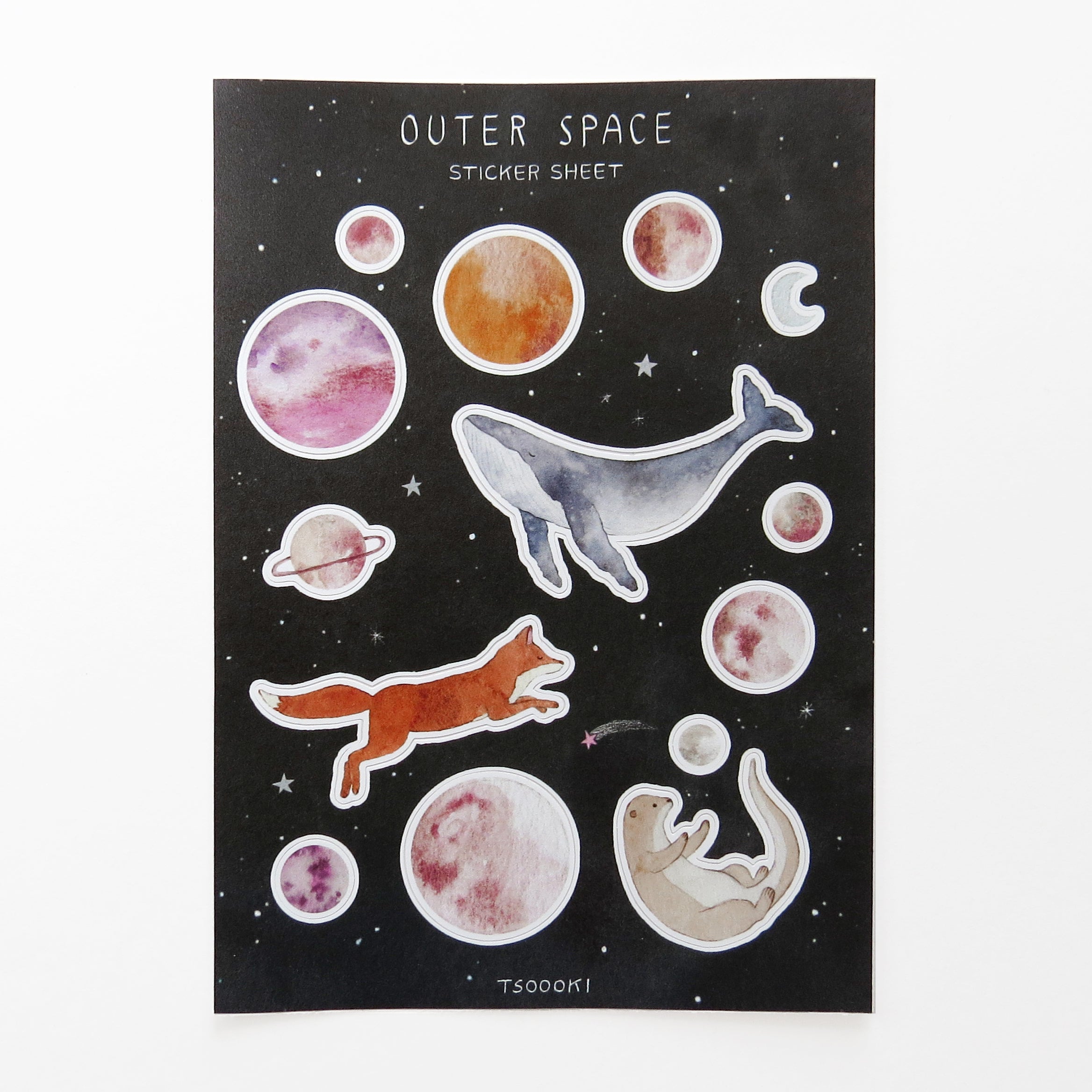 Outer Space Sticker Sheet – tsoooki