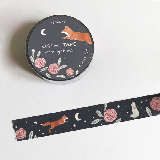 Moonlight Fox Washi Tape